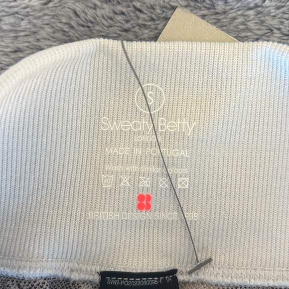 Sweaty Betty Base Layer Leggings in Blue Glacier Jacquard Size Small NWT - Picture 7 of 8